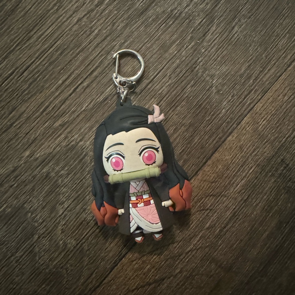 Demon Slayer Nezuko Bag Clip/ Keychain